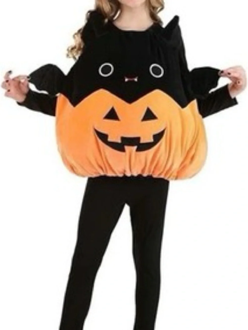 Squishmallows Child Emily Bat Jack-o-lantern Halloween Plush Character Costume